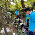 夢の家フェスティバル　竹垣つくり